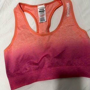 Gymshark ombré M sport bra New